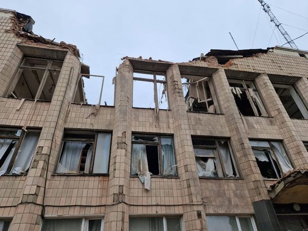 Последствия обстрела Черниговской области