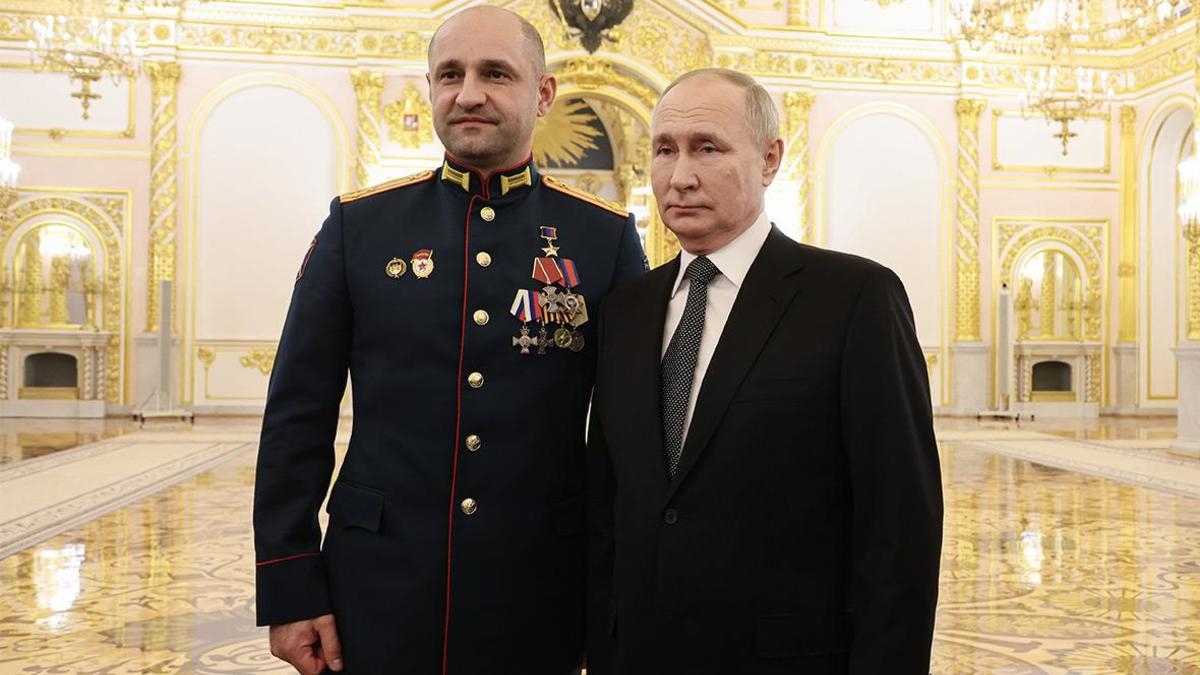 Артем Жога и Владимир Путин