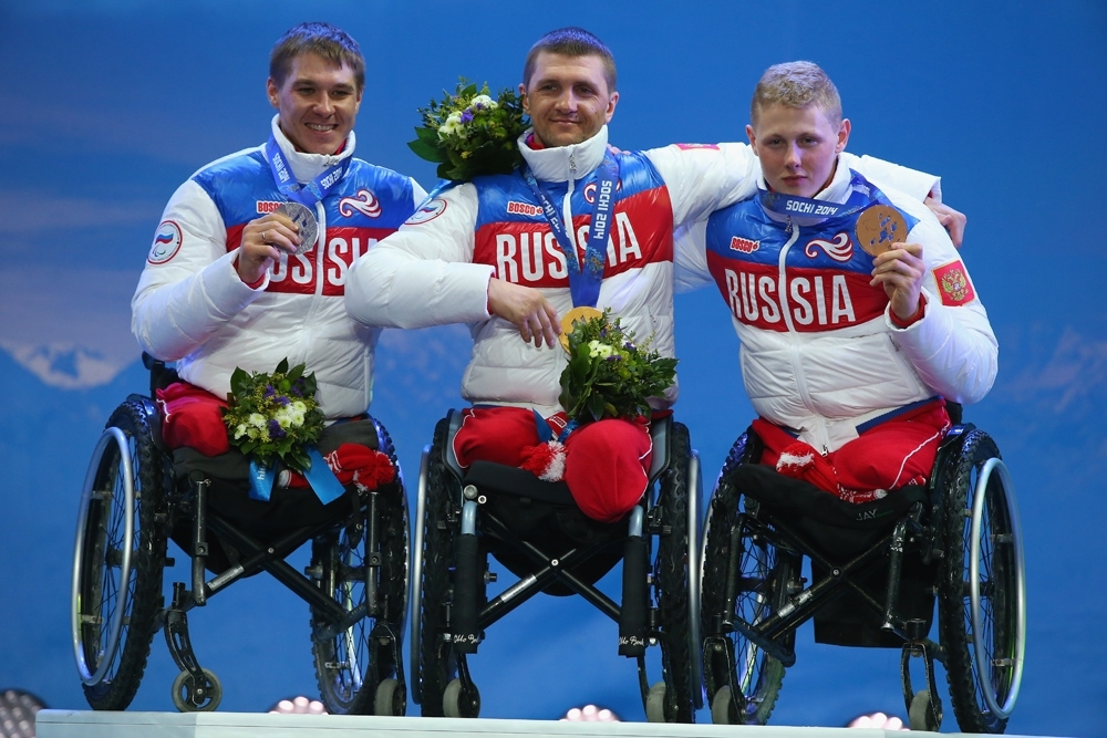 Российские паралимпийцы на Олимпийских играх в Сочи в 2014 году