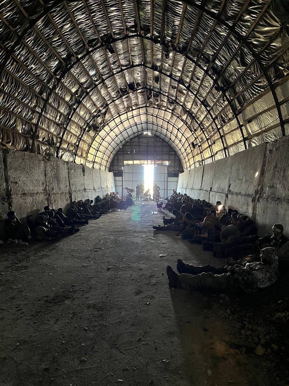 Российские военнопленные в Курской области